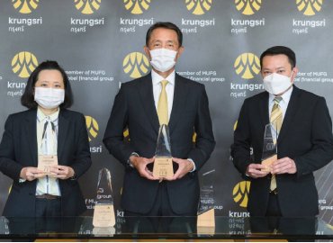 Krungsri receives 5 awards underscoring its leadership in ESG, investor communications, and CSR excellence