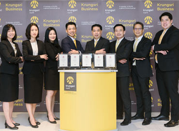 Krungsri sweeps 10 ESG financing awards from 3 prestigious organizations