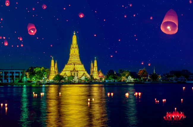 ประเพณีลอยกระทงในประเทศอาเซียน
