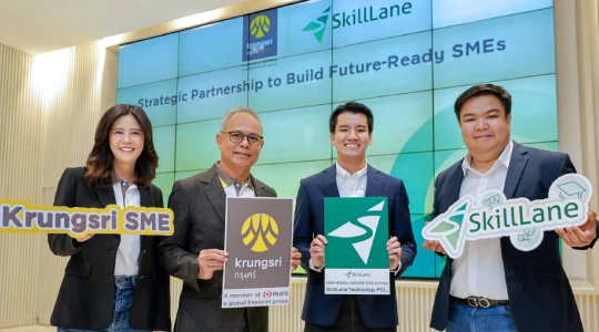 Krungsri partners with SkillLane in offering online learning to empower SMEs for business modernization